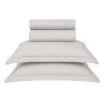 Jogo De Cama 400 Fios Bambu Bali Nature Kacyumara Prata