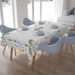 Toalha De Mesa  6 Lugares 146X240cm Vêneto Cores De Frida