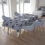 Toalha De Mesa  6 Lugares 146X240cmVêneto Porcelana Chinesa 