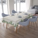 Toalha De Mesa   6 Lugares 146X240cm Vêneto Oliveiras