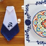 Guardanapo 44X44cm Vêneto Porcelana Chinesa
