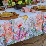 Toalha De Mesa  6 Lugares 146X240cm Vêneto Solare
