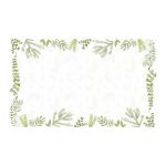 Toalha De Mesa  6 Lugares 146X240cm Vêneto Folhas
