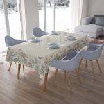 Toalha De Mesa  6 Lugares 146X240cmVêneto Jardim Secreto