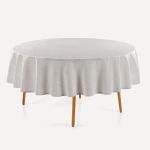 Toalha De Mesa Redonda 6 Lugares 178cm Amaris Karsten