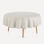 Toalha De Mesa Redonda 6 Lugares 178cm Artemis Karsten