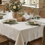 Toalha De Mesa 8 Lugares 150x260cm Champanhe Teka