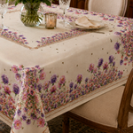 Toalha De Mesa  Estampada  8 Lugares 140x250cm Floral Vime