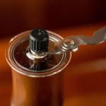 Moedor de Café Manual em Vidro e Inox 18cm Mimo Style