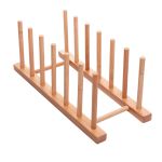 Escorredor para Pratos em Bambu 30cm X 12cm X 12cm Nature Lyor