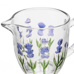 Leiteira Cristal Ecológico Lavanda Hand Painting 240ml Lyor