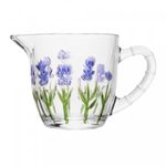 Leiteira Cristal Ecológico Lavanda Hand Painting 240ml Lyor