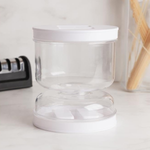 Pote Hermético com Separador de Líquido de Plástico 800ml Lyor