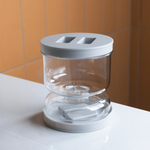 Pote Hermético com Separador de Líquido de Plástico 800ml Lyor