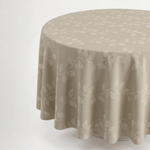 Toalha De Mesa 2 Lugares 100x100cm Rudder Bege
