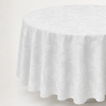 Toalha De Mesa 8 Lugares 220x220cm Rudder Branca