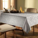 Toalha de Mesa 6 lugares 140x220cm Natal Azevinho Karsten