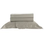 Jogo De Cama 300 Fios Bordado Aviore Kacyumara Gold/Off White