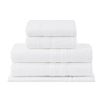 Jogo de Toalhas de Banho Vanilla Extra Soft 5 Peças 100% Algodão Buddemeyer Branco