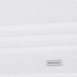 Jogo de Toalhas de Banho Vanilla Extra Soft 5 Peças 100% Algodão Buddemeyer Branco