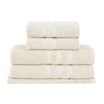 Jogo de Toalhas de Banho Vanilla Extra Soft 5 Peças 100% Algodão Buddemeyer Bege