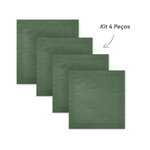 Kit 4 Guardanapos de Tecido  100% algodão  40x40cm A Jour