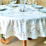 Toalha De Mesa 8 Lugares 220x220cm Rudder Botanico