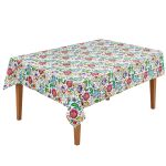 Toalha De Mesa 6 Lugares 160x220cm Acqua Auguri Primavera
