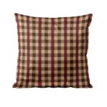 Almofada Natalina Decorativa 50x50cm Xadrez