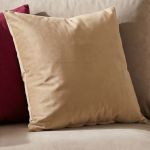 Almofada Natalina Decorativa 43x43cm Authentic Lisa Areia