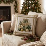 Almofada Natalina Decorativa 43x43cm Authentic Presentes