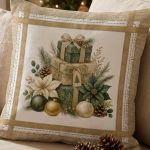 Almofada Natalina Decorativa 43x43cm Authentic Presentes