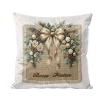 Almofada Natalina Decorativa 43x43cm Authentic Boas Festas
