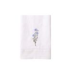 Toalha de Lavabo 100% Linho com Bordado Soavi Trussardi