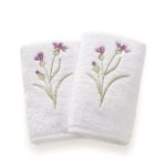 Kit 02 Toalhas Lavabo 100% Algodão Villa Giulia Trussardi