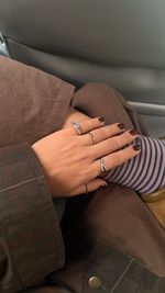 Anel Letra Moissanite