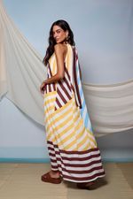 Vestido Longo Listras