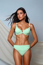 Calcinha Franzida Verde Frescor