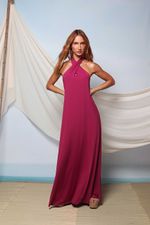Vestido Longo Frente Única Amora