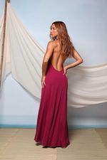 Vestido Longo Frente Única Amora