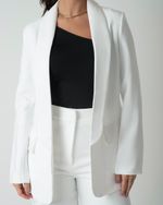 BLAZER ALFAIATARIA SAVANA OFF WHITE
