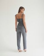 CALÇA ALFAIATARIA  MAIA CINZA 