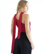 BLUSA POLIAMIDA MALVA VERMELHO