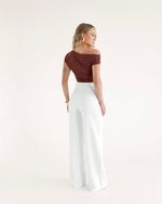 BLUSA POLIAMIDA HELENA MARROM
