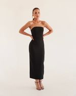 VESTIDO ALFAIATARIA AURORA PRETO