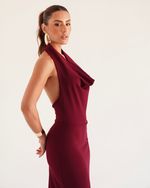 VESTIDO DEGAGÊ ZOE VINHO