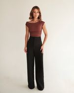 CALÇA ALFAIATARIA CLÉO PRETO