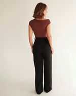 CALÇA ALFAIATARIA CLÉO PRETO