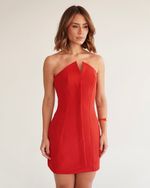 VESTIDO ALFAIATARIA STELLA VERMELHO 