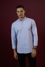 CAMISA OXFORD DE MANGA LONGA